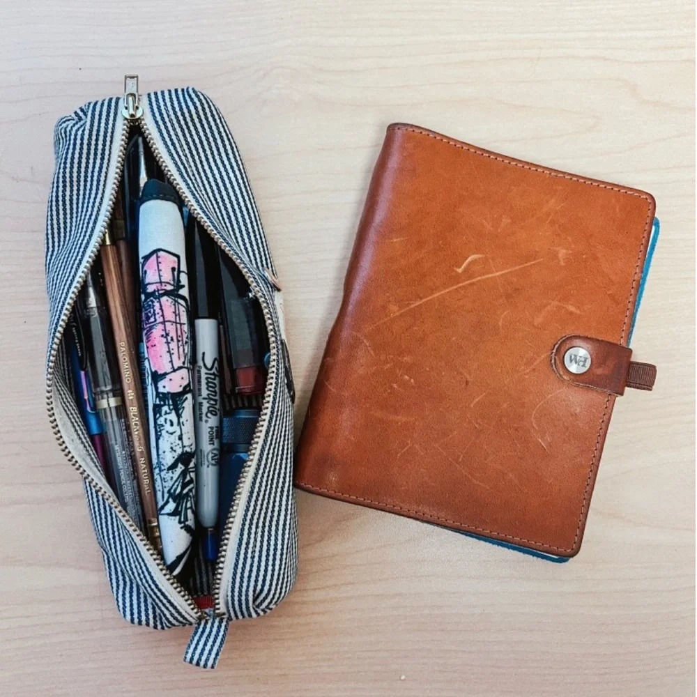 Shorthand -For the Love of Your Desk- Pencil Pouch